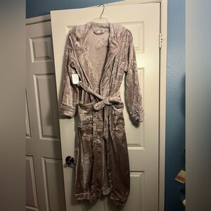 NEW Plush Tan Robe with Belt